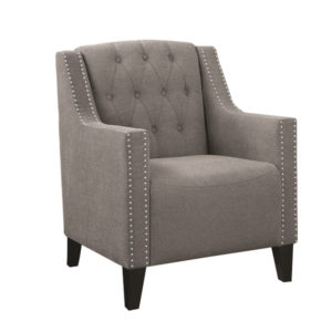 Barrel Accent Chair – Fabric